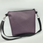 Preview: Gassitasche / Cross Bag / Hip Bag, Kolibris Aubergine
